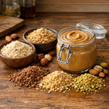 المكسرات المطحونة أو زبدة المكسرات