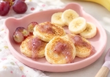 بان كيك طري بالموز والعنب