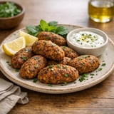 كفتة عدس مع الشوفان