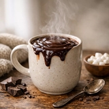 شوكولاتة ساخنة بالجاناش